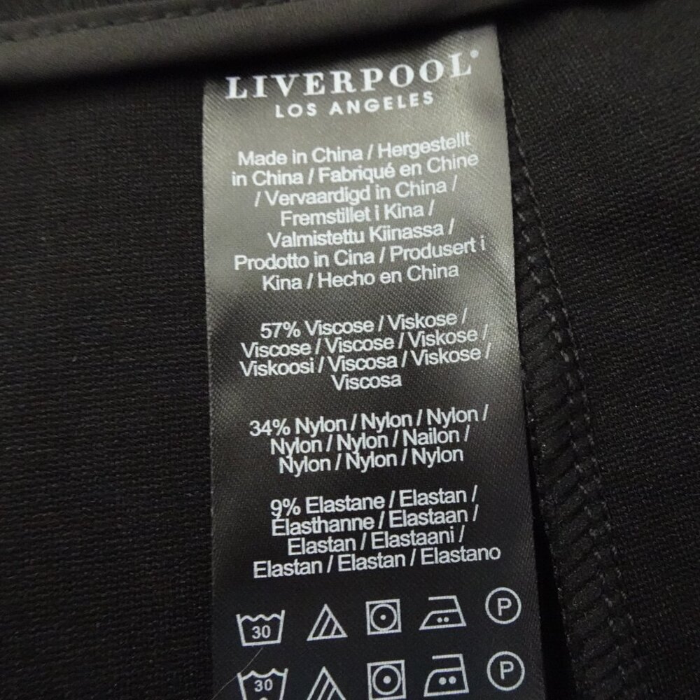 Liverpool Pencil Skirt Women's Plus Size 24W Black Short Capsule Wardrobe - Picture 11 of 12